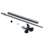 Rc Boat 300mm Drive Shaft With 4 Vanes Propeller CW